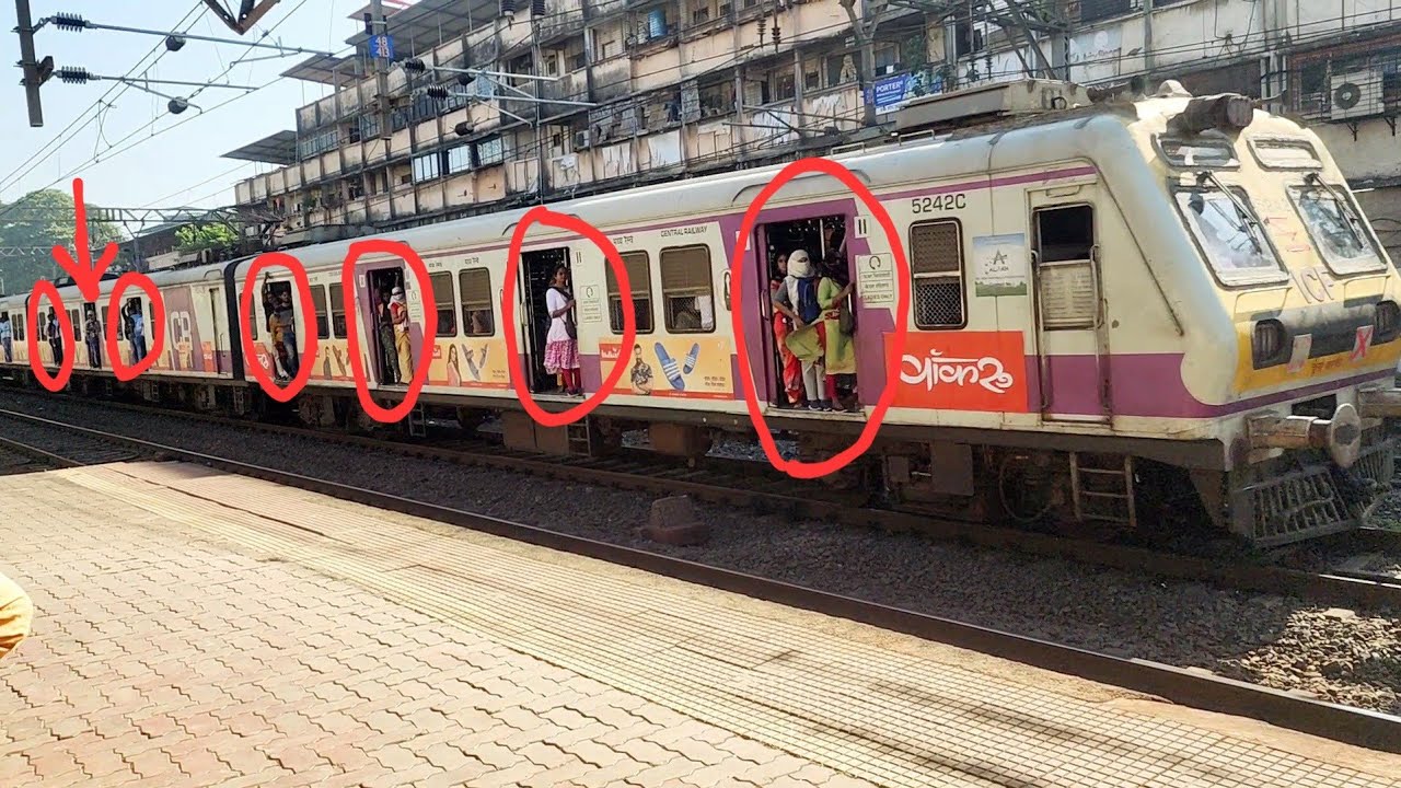 Just Train Thing's Mumbai Local Fast Local Train - YouTube