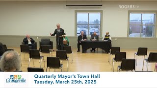 Quarterly Orangeville Mayors Town Hall - March 2025 | Rogers tv