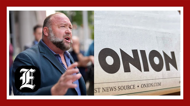The Onion buys InfoWars in Alex Jones bankruptcy sale