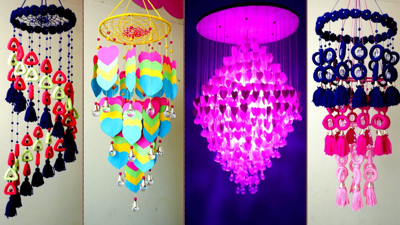 5 Amazing Paper Craft Idea || DIY Best Out of Waste || Room Decor Idea ...