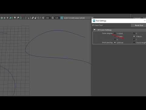 Vidéo: Comment utilisez-vous l'outil courbe dans Maya ?