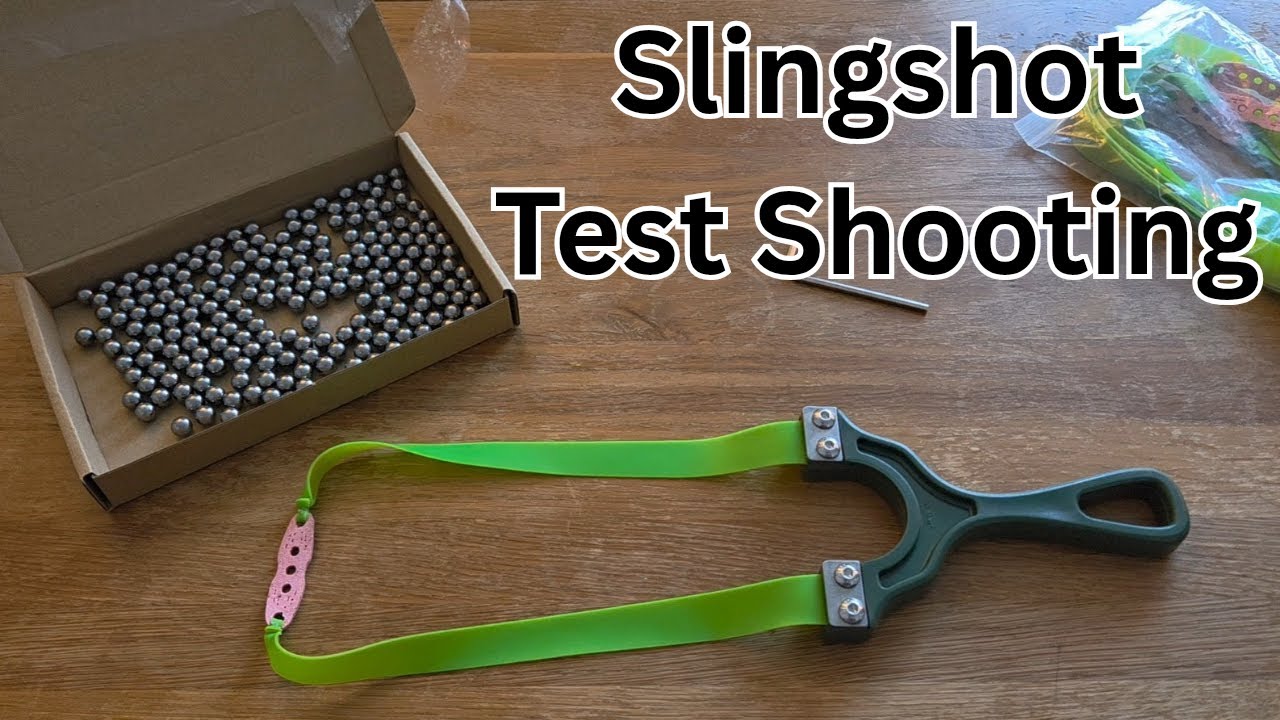 Распаковка и тестирование рогатки: оказалась прочнее, чем я думал (Leightons Cattys - Spitfire V2)