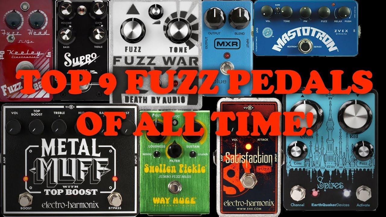 Jardines La ciudad valores My 9 Best Fuzz Pedals - YouTube