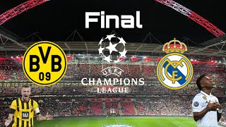 Je joue la finale de LDC (Dortmund - Real Madrid)