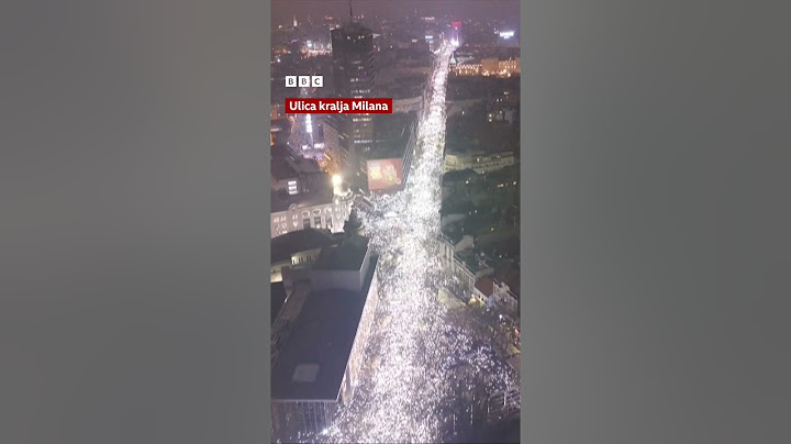 Moćni snimci: Studentski protest „15. za 15" iz vazduha #Beograd #studenti #protest #srbija