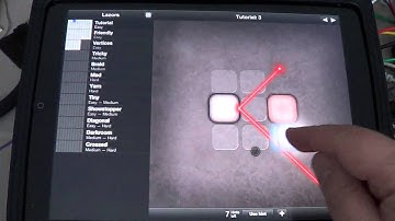 Ipad - Lazors Tutorial level 3