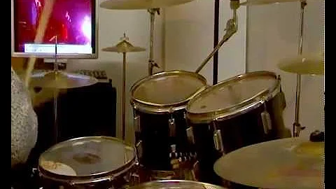 RICCHI E POVERI-Se M'innamoro -live-drumcover