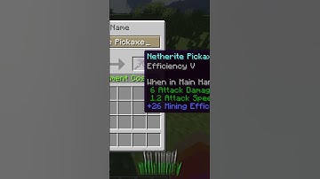 This is Minecraft’s FASTEST Pickaxe!