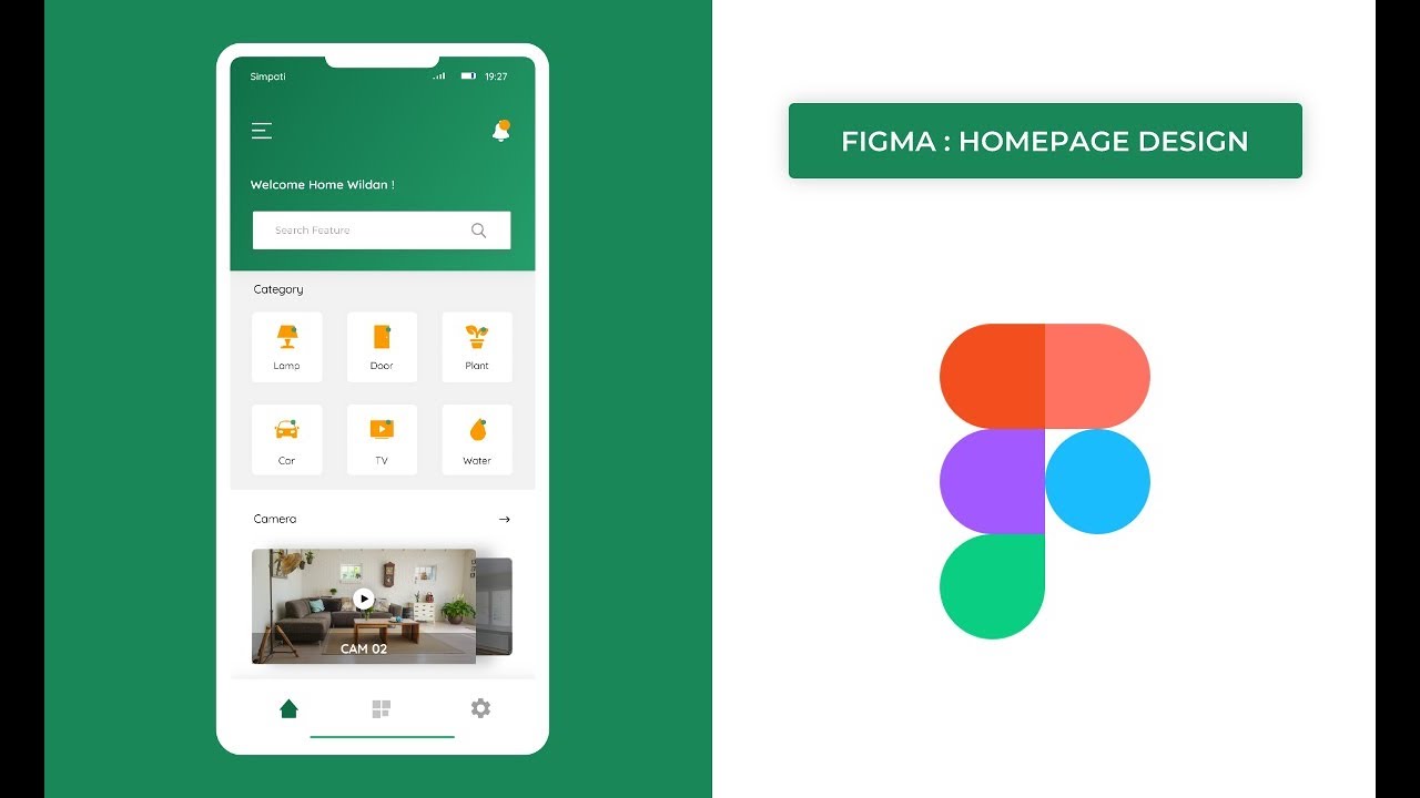 Design With Figma #1 - Homepage UI Design - YouTube