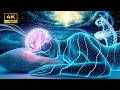 432Hz + 528Hz + 963Hz | Healing Sleep Frequency – Brain Recovery &amp; Deep Relaxation