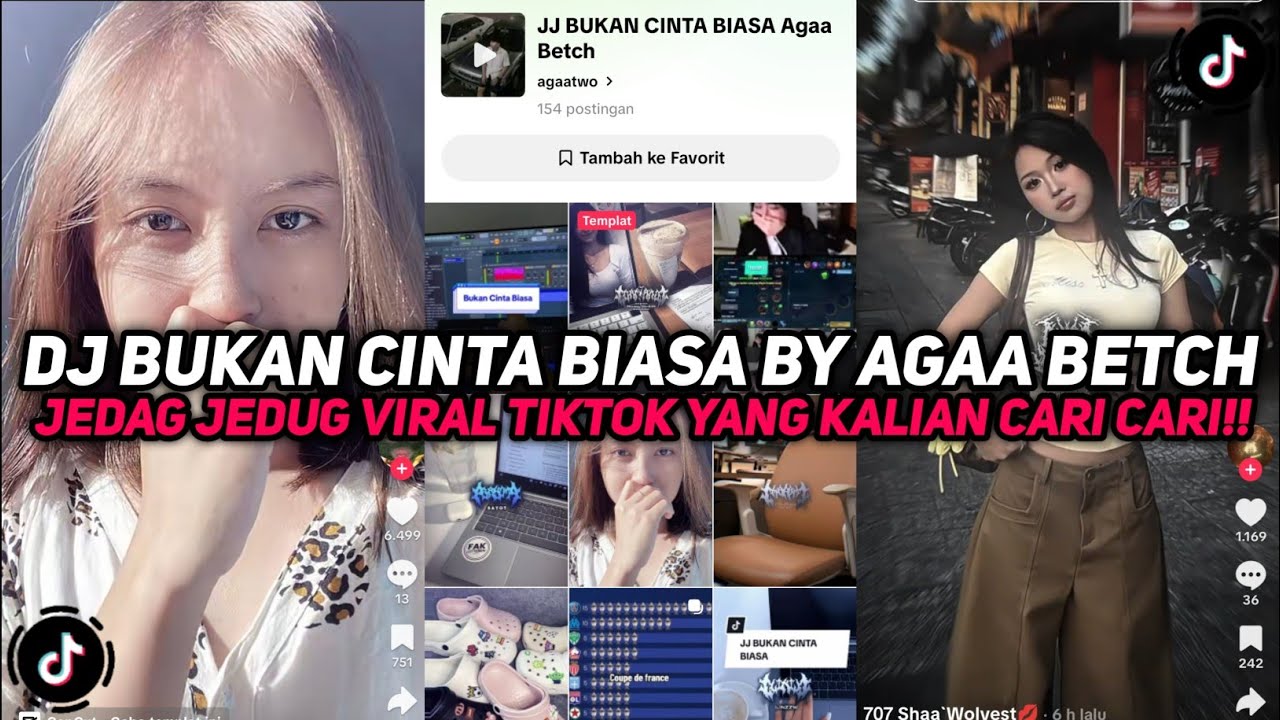 DJ BUKAN CINTA BIASA BY AGAA BETCH SOUND JEDAG JEDUG VIRAL TIKTOK YANG KALIAN CARI CARI!!!