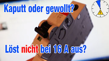 Welche Leitung bei 16a?