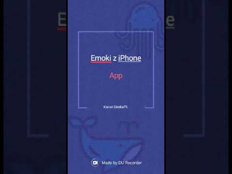 Jak mieć emotki z iPhone