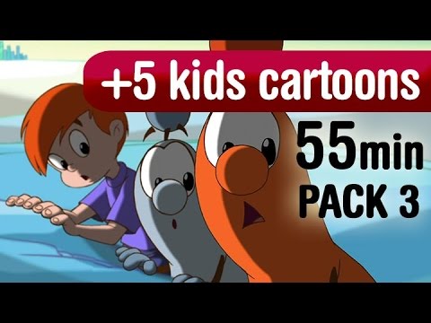 Cartoon Videos, Animation + 5-years-old Kids - Pack 3