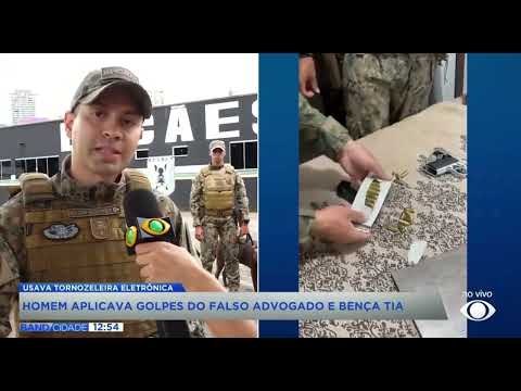 EM GOIÂNIA, HOMEM APLICAVA GOLPES DO FALSO ADVOGADO E BENÇA TIA