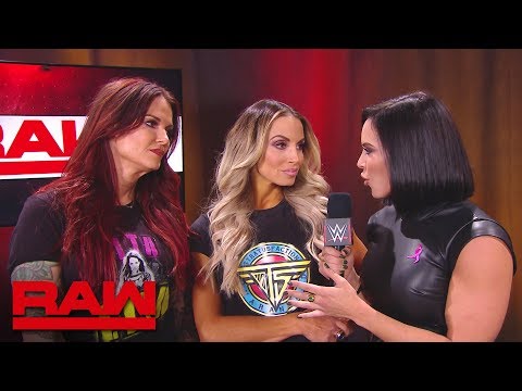 Mickie James & Alicia Fox brawl with Trish Stratus and Lita: Raw, Oct. 22, 2018