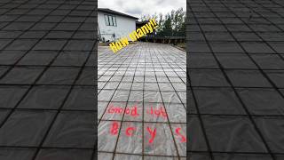 Gimme 3 Bad…… #yxe #construction #concrete #backpain #backyard #bigshop