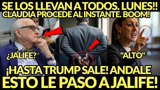 SE LOS LLEVAN TODOS! LUNES BOOM, ESTO LE PASO A JALIFE, CLAUDIA SALE AL INSTANTE PROCEDE HOY