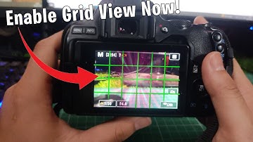 How to Turn on Grid View on Your Canon 200D Mark II DSLR Camera in Just 1 Minute!