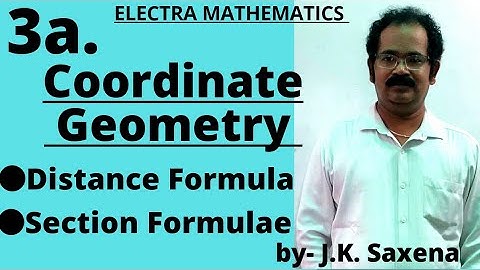 3a. Coordinate Geometry | IIT JEE Maths | Jk Saxena