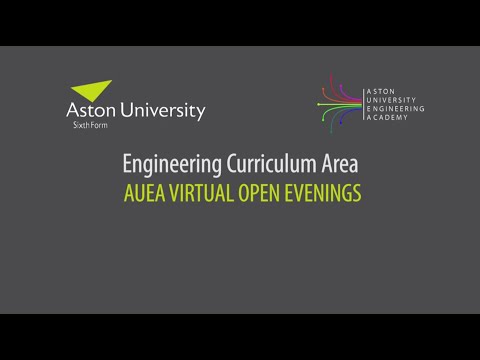 Engineering Curriculum Area - Aston University Engineering Academy
