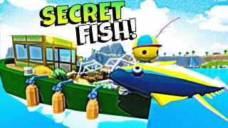 SECRET RARE FISH CATCHING TO UNLOCK A SECRET YACHT IN WOBBLY LIFE! screenshot 5