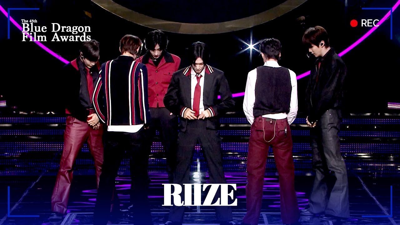 RIIZE - Get A Guitar + Boom Boom Bass [The 45th Blue Dragon Film Awards] | KBS WORLD TV 241214