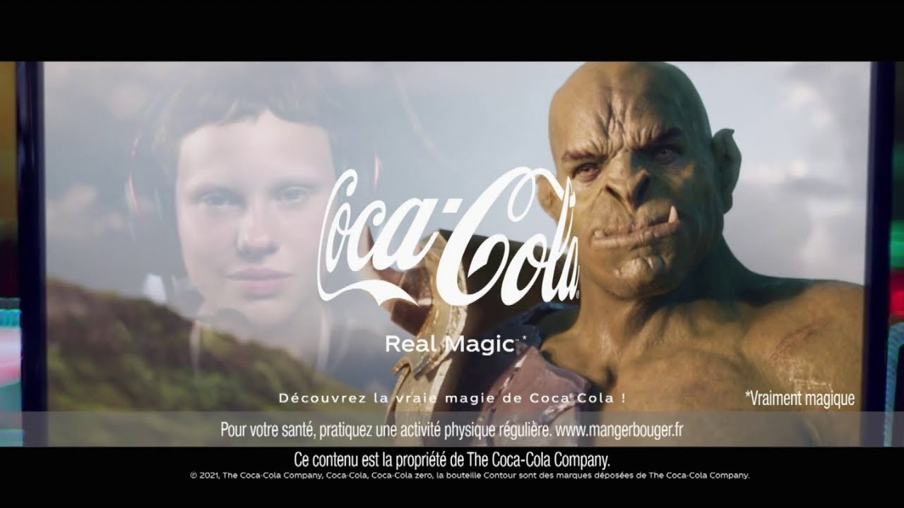 Musique pub Coca-Cola "découvrez la vraie magie de Coca-Cola !" juillet 2021