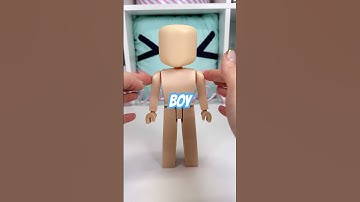 BOY DOE Avastars Doll Dressing! #asmr #roblox #doll