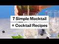 7 simple mocktail  cocktail recipes   thrive market