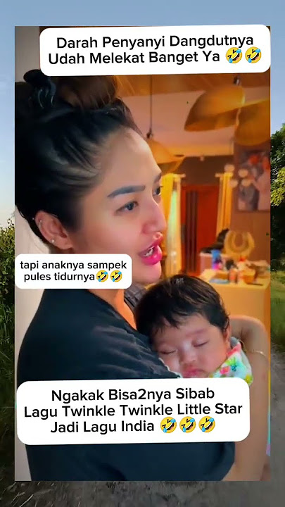 bisa2nya sibad nyanyiin anaknya pakek lagu india🤣#sitibadriah#shortvideo#shortsfeed#shorts#short