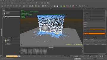 08 Setting keyframes in RealFlow