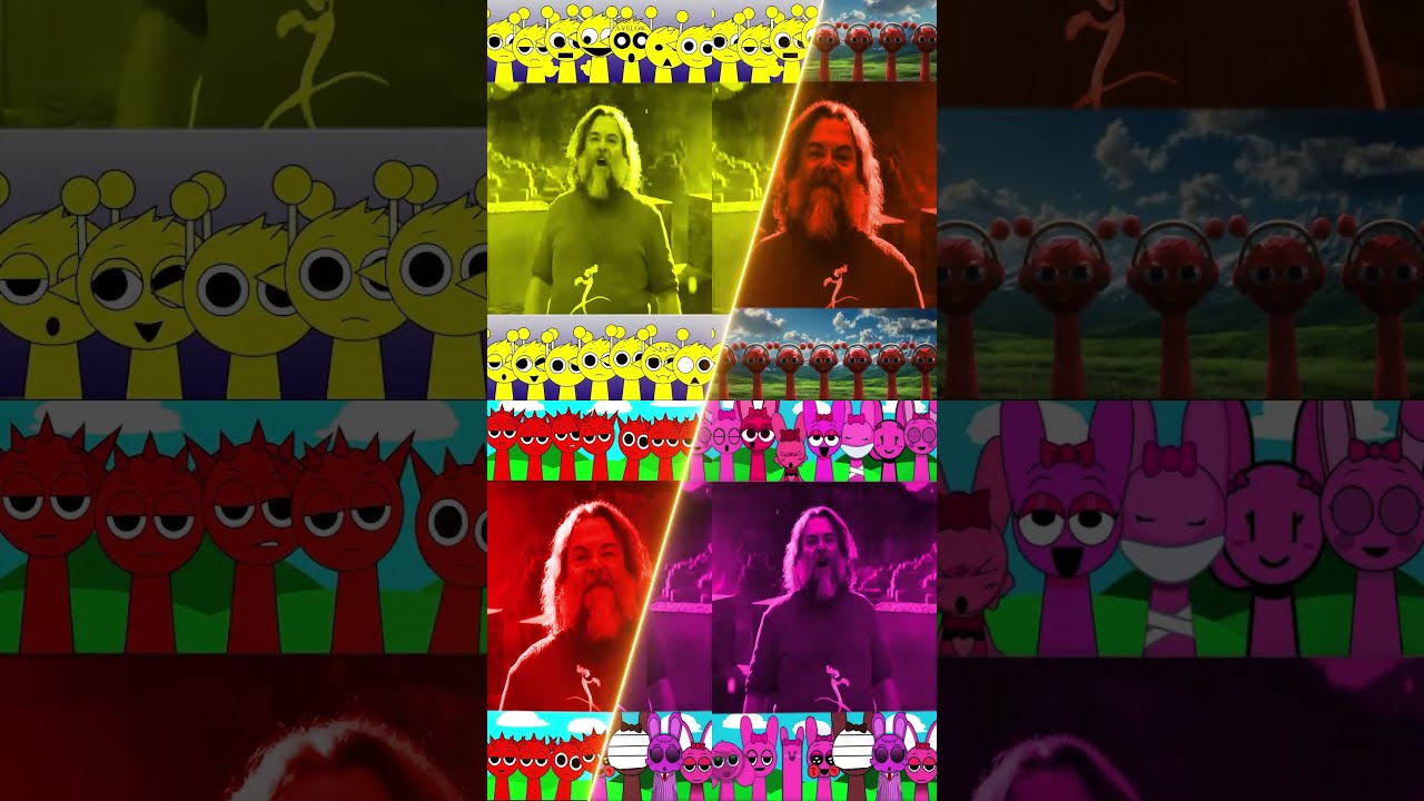 Incredibox Sprunki The Pink Panther Steve VS P2 Mix Version 