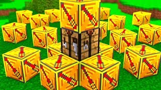 Minecraft Electric Lucky Block Hunger Games | JeromeASF