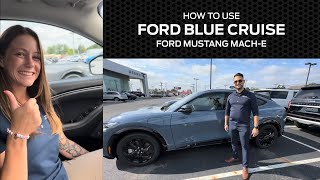 How to Use Blue Cruise on the Mustang Mach-E (English &amp; Spanish)
