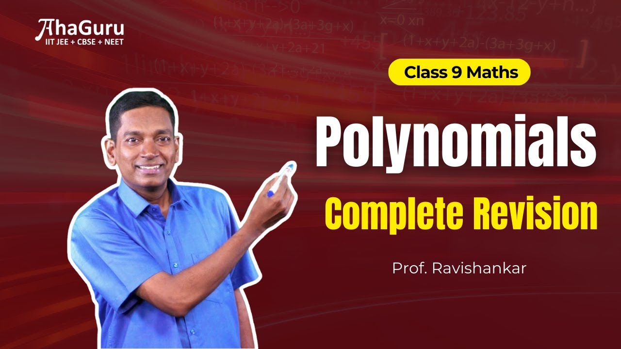 Polynomials Class 9 | Maths | Complete Chapter in ONE SHOT | Maths ...
