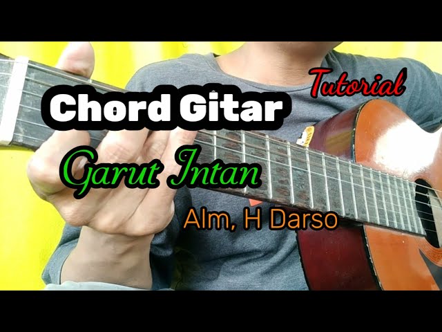 Chord Gitar Garut Intan ( Darso ) class=