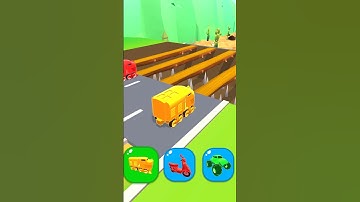 Shape Shifting Game #shorts #shapeshifting  #gaming #car