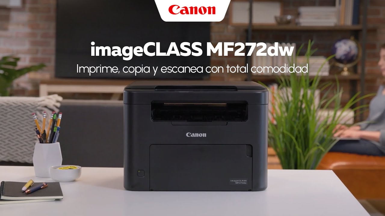 Imprime, copia y escanea con total comodidad I imageCLASS MF272dw - YouTube