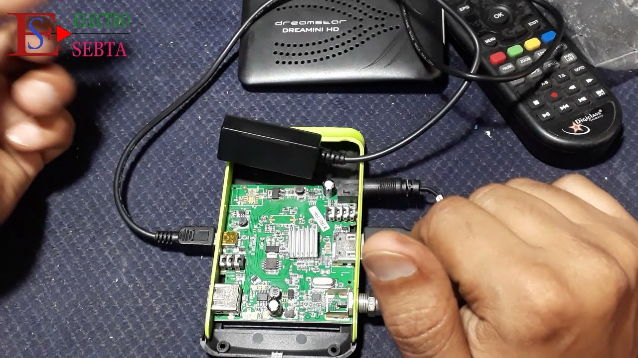 اصلاح جهاز استقبال ميني يفشل في الاقلاع Repair a mini receiver that fails to boot