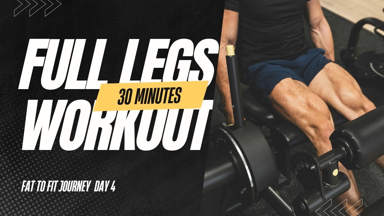 Fat to fit day 4 leg exercise 