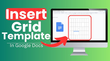 How to Make a Grid on Google Docs
