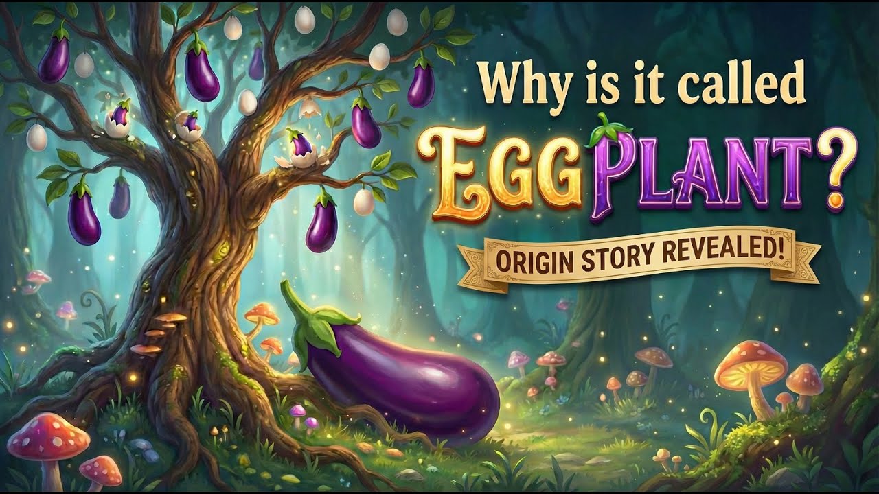 Why is it called Eggplant 🍆 - YouTube