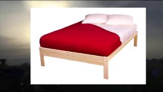Nomad Solid Hardwood Platform Bed Frame - Twin Size