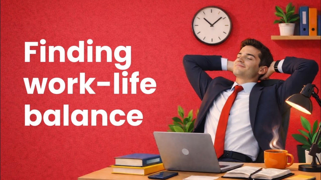 🖥 How to Balance Work and Life Successfully | 7-Minute English