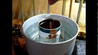 蜜蝋キャンドルの作り方 ディッピング ハチ蜜の森キャンドル Youtube