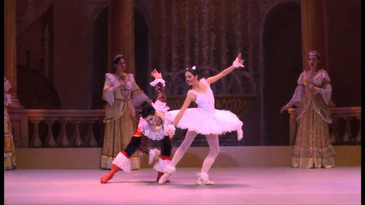 Mara Nascimento as The White Cat (from Sleeping Beauty)