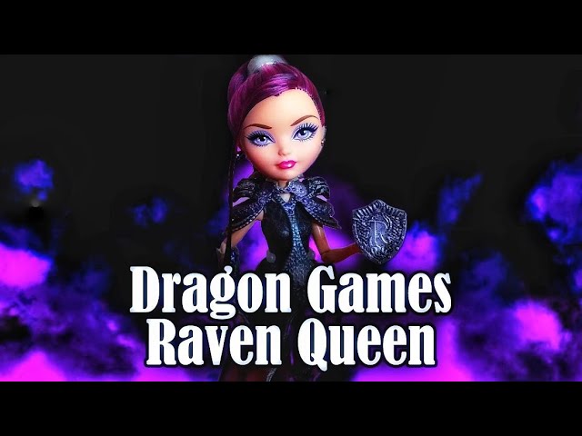 Boneca Ever After High - Jogos de Dragões - Raven Queen - Mattel