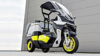 rapid 3|自平衡電動三輪貨運摩托車|遮风挡雨|怎麼騎都不倒|Velomobile