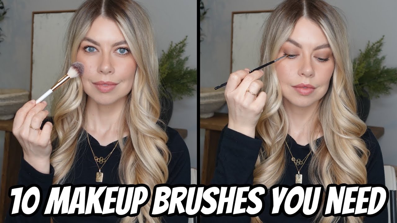 10 MAKEUP BRUSHES YOU NEED TO DO YOUR OWN MAKEUP FOR ANY EVENT | Technique Tuesday